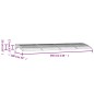 vidaXL Türvordach Grau 350x100 cm Polycarbonat vidaXL Türvordach Grau 350x100 cm Polycarbonat