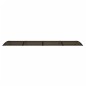 vidaXL Türvordach Schwarz 350x100 cm Polycarbonat vidaXL Türvordach Schwarz 350x100 cm Polycarbonat