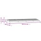 vidaXL Türvordach Schwarz 350x100 cm Polycarbonat vidaXL Türvordach Schwarz 350x100 cm Polycarbonat
