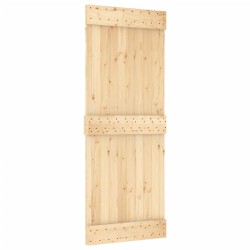 vidaXL Tür 80x210 cm Massivholz Kiefer