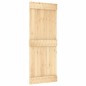 vidaXL Tür 80x210 cm Massivholz Kiefer vidaXL Tür 80x210 cm Massivholz Kiefer