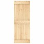 vidaXL Tür 80x210 cm Massivholz Kiefer vidaXL Tür 80x210 cm Massivholz Kiefer