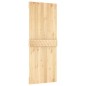 vidaXL Tür 80x210 cm Massivholz Kiefer vidaXL Tür 80x210 cm Massivholz Kiefer