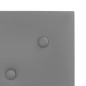 Wandpaneele 12 Stk. Grau 30x30 cm Kunstleder 1,08 m² Wandpaneele 12 Stk. Grau 30x30 cm Kunstleder 1,08 m²