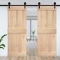 vidaXL Tür NARVIK 85x210 cm Massivholz Kiefer vidaXL Tür NARVIK 85x210 cm Massivholz Kiefer