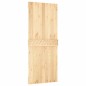 vidaXL Tür NARVIK 85x210 cm Massivholz Kiefer vidaXL Tür NARVIK 85x210 cm Massivholz Kiefer