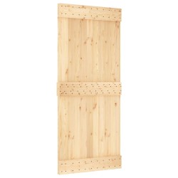 vidaXL Tür 90x210 cm Massivholz Kiefer