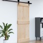 vidaXL Tür 95x210 cm Massivholz Kiefer vidaXL Tür 95x210 cm Massivholz Kiefer