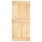 vidaXL Tür 95x210 cm Massivholz Kiefer vidaXL Tür 95x210 cm Massivholz Kiefer