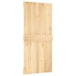 vidaXL Tür 95x210 cm Massivholz Kiefer vidaXL Tür 95x210 cm Massivholz Kiefer