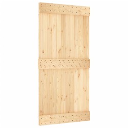 vidaXL Tür 100x210 cm Massivholz Kiefer