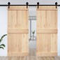 vidaXL Tür 100x210 cm Massivholz Kiefer vidaXL Tür 100x210 cm Massivholz Kiefer