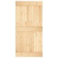 vidaXL Tür 100x210 cm Massivholz Kiefer vidaXL Tür 100x210 cm Massivholz Kiefer