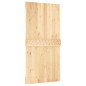 vidaXL Tür 100x210 cm Massivholz Kiefer vidaXL Tür 100x210 cm Massivholz Kiefer