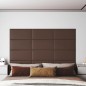 Wandpaneele 12 Stk. Braun 60x30 cm Kunstleder 2,16 m² Wandpaneele 12 Stk. Braun 60x30 cm Kunstleder 2,16 m²