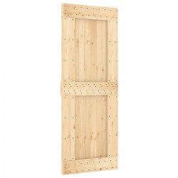 vidaXL Tür 80x210 cm Massivholz Kiefer