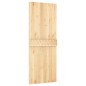 vidaXL Tür 80x210 cm Massivholz Kiefer vidaXL Tür 80x210 cm Massivholz Kiefer
