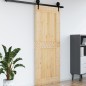 vidaXL Tür NARVIK 90x210 cm Massivholz Kiefer