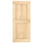 vidaXL Tür NARVIK 90x210 cm Massivholz Kiefer