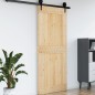 vidaXL Tür 95x210 cm Massivholz Kiefer vidaXL Tür 95x210 cm Massivholz Kiefer