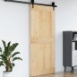 vidaXL Tür 100x210 cm Massivholz Kiefer vidaXL Tür 100x210 cm Massivholz Kiefer