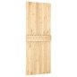vidaXL Tür 80x210 cm Massivholz Kiefer vidaXL Tür 80x210 cm Massivholz Kiefer