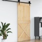vidaXL Tür 95x210 cm Massivholz Kiefer