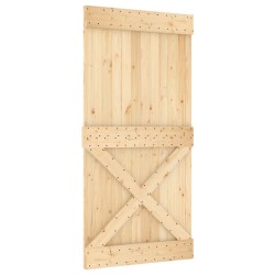 vidaXL Tür NARVIK 100x210 cm Massivholz Kiefer