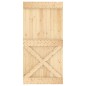vidaXL Tür NARVIK 100x210 cm Massivholz Kiefer vidaXL Tür NARVIK 100x210 cm Massivholz Kiefer