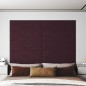Wandpaneele 12 Stk. Lila 90x30 cm Stoff 3,24 m² Wandpaneele 12 Stk. Lila 90x30 cm Stoff 3,24 m²
