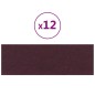 Wandpaneele 12 Stk. Lila 90x30 cm Stoff 3,24 m² Wandpaneele 12 Stk. Lila 90x30 cm Stoff 3,24 m²