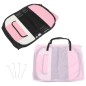 vidaXL Faltbarer Welpenlaufstall mit Tragetasche Rosa 145x145x61 cm vidaXL Faltbarer Welpenlaufstall mit Tragetasche Rosa 145x145x61 cm