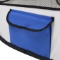 vidaXL Faltbarer Welpenlaufstall mit Tragetasche Blau 110x110x58 cm vidaXL Faltbarer Welpenlaufstall mit Tragetasche Blau 110x110x58 cm