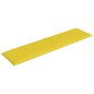 Wandpaneele 12 Stk. Hellgelb 60x15 cm Stoff 1,08 m² Wandpaneele 12 Stk. Hellgelb 60x15 cm Stoff 1,08 m²