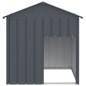 vidaXL Hundehütte mit Dach Anthrazit 117x103x123 cm Verzinkter Stahl vidaXL Hundehütte mit Dach Anthrazit 117x103x123 cm Verzinkter Stahl