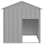 vidaXL Hundehütte mit Dach Hellgrau 117x103x123 cm Verzinkter Stahl vidaXL Hundehütte mit Dach Hellgrau 117x103x123 cm Verzinkter Stahl