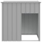 vidaXL Hundehütte mit Dach Hellgrau 110x103x109 cm Verzinkter Stahl vidaXL Hundehütte mit Dach Hellgrau 110x103x109 cm Verzinkter Stahl