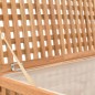 vidaXL Wäschetruhe 77,5×37,5×46,5 cm Walnuss Massivholz vidaXL Wäschetruhe 77,5×37,5×46,5 cm Walnuss Massivholz