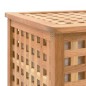 vidaXL Wäschetruhe 77,5×37,5×46,5 cm Walnuss Massivholz vidaXL Wäschetruhe 77,5×37,5×46,5 cm Walnuss Massivholz