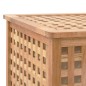 vidaXL Wäschekorb 87,5x46x67 cm Massivholz Walnussholz vidaXL Wäschekorb 87,5x46x67 cm Massivholz Walnussholz