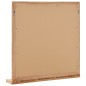 vidaXL Badezimmerspiegel 60×12×62 cm Walnuss Massivholz vidaXL Badezimmerspiegel 60×12×62 cm Walnuss Massivholz