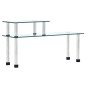 vidaXL Küchenregal Transparent 45×16×26 cm Hartglas vidaXL Küchenregal Transparent 45×16×26 cm Hartglas