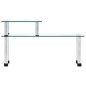 vidaXL Küchenregal Transparent 45×16×26 cm Hartglas vidaXL Küchenregal Transparent 45×16×26 cm Hartglas