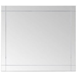 vidaXL Wandspiegel 100x60 cm Glas 