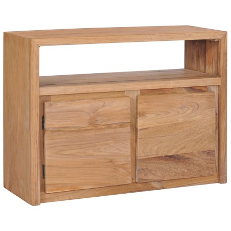 vidaXL Sideboard 80×30×60 cm Massivholz Teak