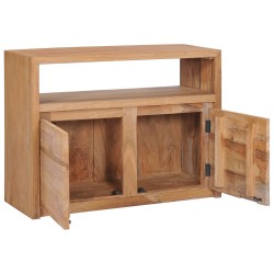 vidaXL Sideboard 80×30×60 cm Massivholz Teak