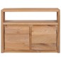 vidaXL Sideboard 80×30×60 cm Massivholz Teak vidaXL Sideboard 80×30×60 cm Massivholz Teak
