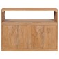 vidaXL Sideboard 80×30×60 cm Massivholz Teak vidaXL Sideboard 80×30×60 cm Massivholz Teak
