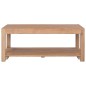 vidaXL Couchtisch 100×50×40 cm Massivholz Teak vidaXL Couchtisch 100×50×40 cm Massivholz Teak