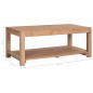 vidaXL Couchtisch 100×50×40 cm Massivholz Teak vidaXL Couchtisch 100×50×40 cm Massivholz Teak